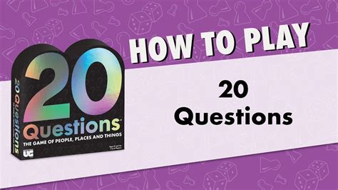 20 questions game|20 Questions Game (How to Play + Ideas and Examples).